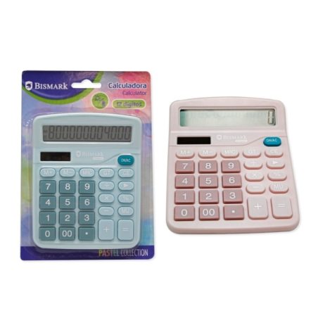 calculatrice de bureau Bismark, couleurs assorties