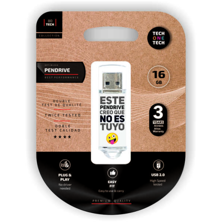 Clé USB multicolore TechOneTech
