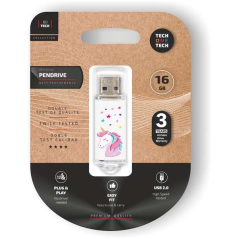 clé USB licorne multicolore 16 Go