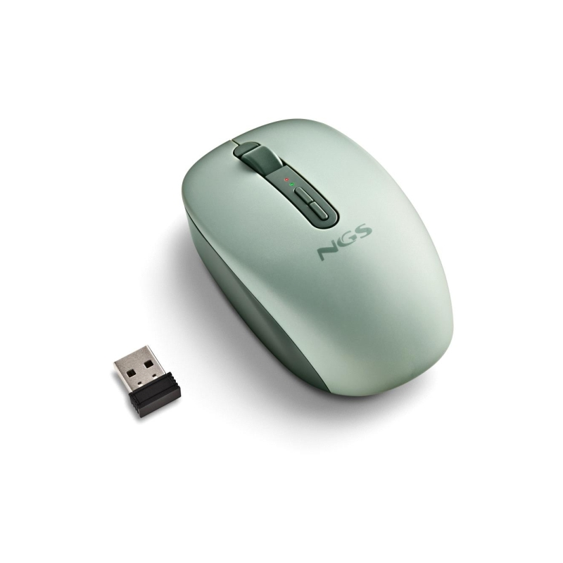 NGS Fog Dual souris sans fil Bluetooth 1600 dpi verte NGS Fog Dual souris sans fil Bluetooth 1600 dpi verte