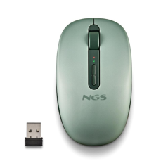 NGS Fog Dual souris sans fil Bluetooth 1600 dpi verte