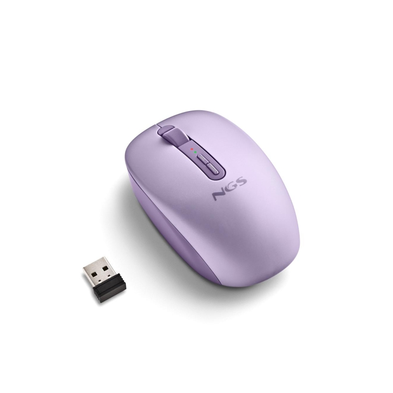NGS Fog Dual souris sans fil Bluetooth mauve NGS Fog Dual souris sans fil Bluetooth mauve