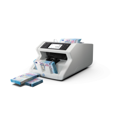 compteuse de billets blanche