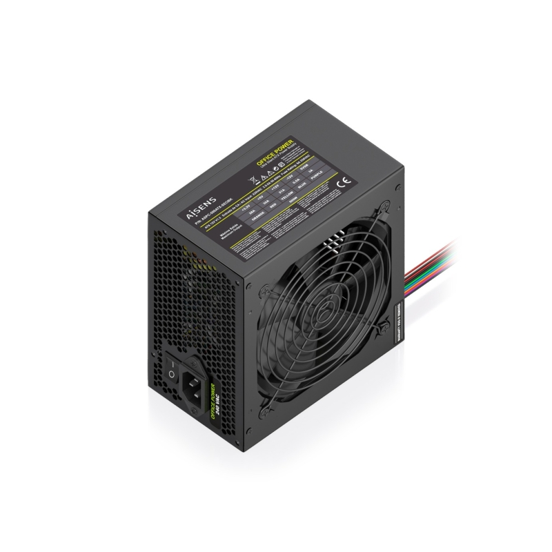 Alimentation PC ATX 500W Aisens Noir Alimentation PC ATX 500W Aisens Noir