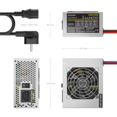 Alimentation SFX argent 500W