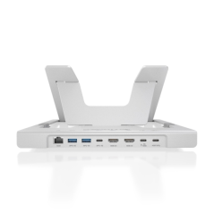 Support ordinateur portable gris