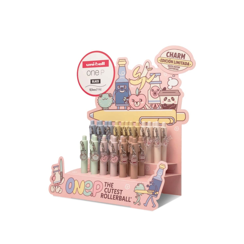 Uni-ball One P lot de 30 stylos noirs 0,5 mm