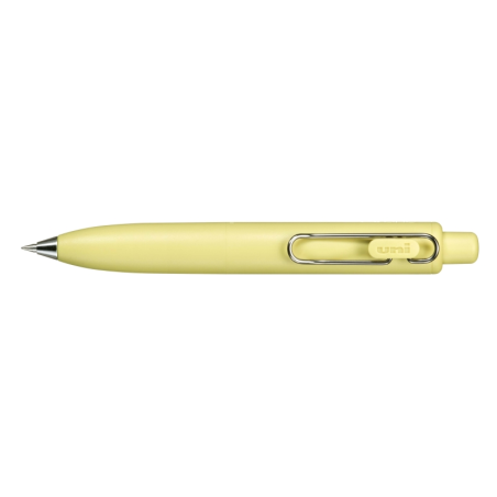 Stylo bille noir jaune rétractable