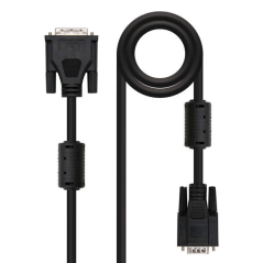 Câble DVI vers SVGA noir 5 m