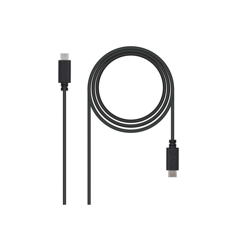 Câble USB-C mâle-mâle Nanocable 2 m USB 2.0