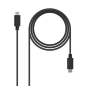 Câble USB-C mâle-mâle Nanocable 2 m USB 2.0