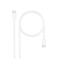 Câble USB-C 2.0 Nanocable 60W 3A 2 m Blanc Câble USB-C 2.0 Nanocable 60W 3A 2 m Blanc
