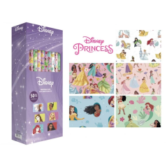 Papier cadeau princesses Disney
