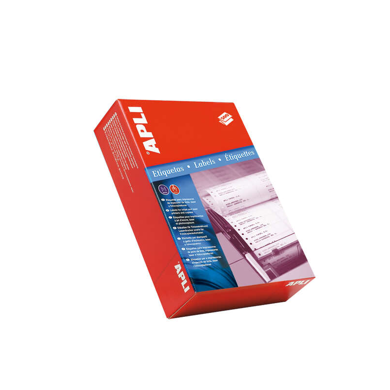 Étiquettes Apli continu 101,6 x 23,3 mm blanches 1500 feuilles Étiquettes Apli continu 101,6 x 23,3 mm blanches 1500 feuilles