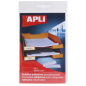 Pochettes adhésives Apli transparentes 25x75 mm Pochettes adhésives Apli transparentes 25x75 mm