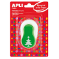 Poinçon sapin de Noël 25,4 mm Apli pour papier et carton