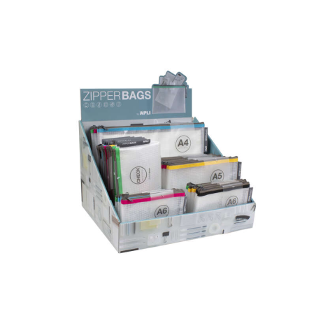 sachets zippés multicolores