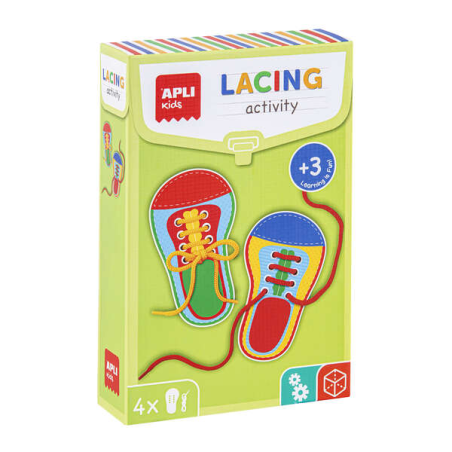 Jeu de laçage multicolore Apli