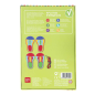 Jeu de laçage chaussures multicolore Apli