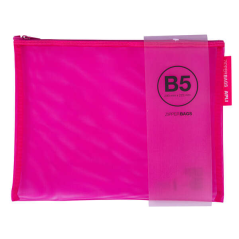 Portes enveloppes nylon B5 assorti