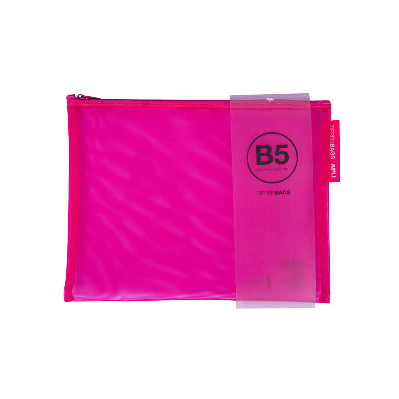 Apli Porte-tout enveloppes nylon B5 assorties Apli Porte-tout enveloppes nylon B5 assorties