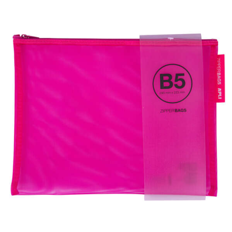 Portes enveloppes nylon B5 assorti