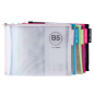 Apli Porte-tout enveloppes nylon B5 assorties Apli Porte-tout enveloppes nylon B5 assorties