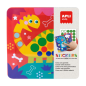 Apli Kids gomme dinosaures x8 boîte métal multicolore