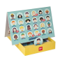Apli Who's Who Jeu de société à plateau multicolore
