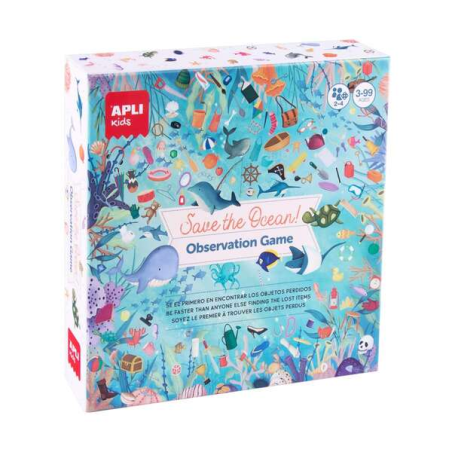 Jeu d'observation multicolore Apli