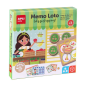 Loto en bois Apli Memo multicolore