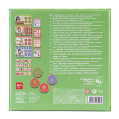 Loto en bois Apli Memo multicolore