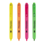 Surligneur rétractable Apli, lot de 20 couleurs assorties Surligneur rétractable Apli, lot de 20 couleurs assorties