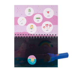 Apli Look & Find bloc 6 feuilles multicolore