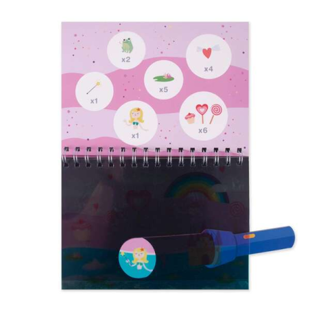 Apli Look & Find bloc 6 feuilles multicolore