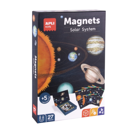 Jeu magnétique système solaire