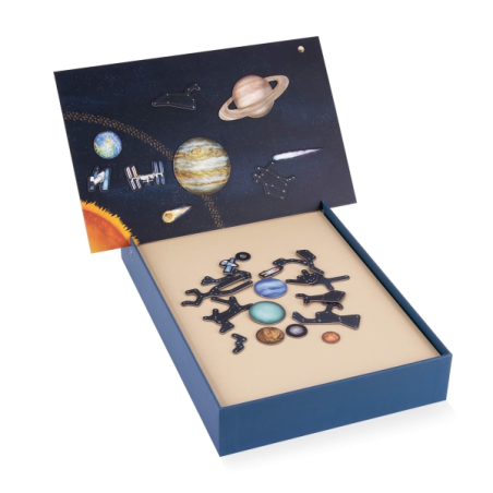 Apli Jeu magnétique système solaire et phases de lune