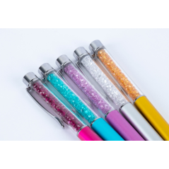 Exposant de 25 stylos métalliques
