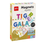 Jeu magnétique alphabet 44 lettres multicolores Apli