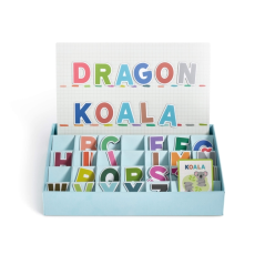 Jeu magnétique alphabet 44 lettres multicolores Apli