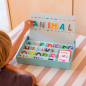 Jeu magnétique alphabet 44 lettres multicolores Apli