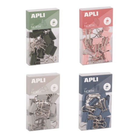 Expositor Apli Up North 16 boîtes clips et pinces, assorti