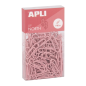 Apli Up North 140 pinces métalliques 28 mm rose