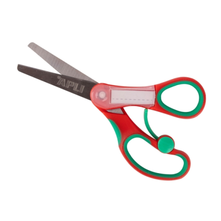Ciseaux scolaires Apli Kids 13 cm rouge pointe arrondie