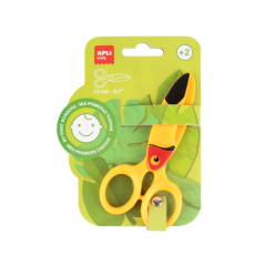 ciseaux scolaires jaunes Apli Kids