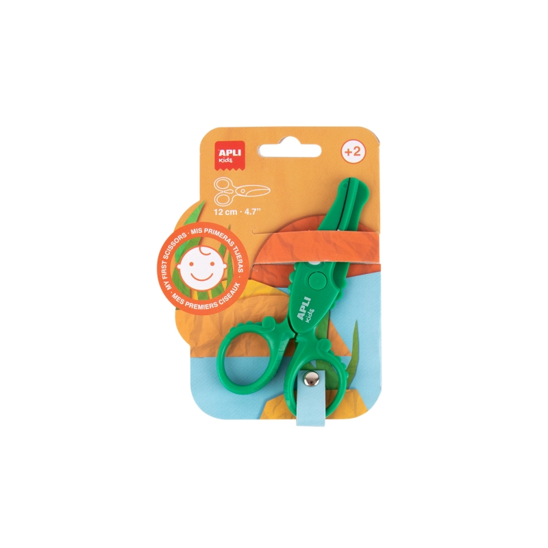 Ciseaux scolaires sécurité 12 cm verts Apli Kids Ciseaux scolaires sécurité 12 cm verts Apli Kids