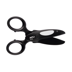 Ciseaux de sécurité enfant 12 cm noir Apli Kids