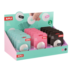 Gommes rondes assorties
