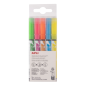Marqueurs craie liquide pointe ronde 3 mm fluo x5 Apli