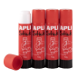 Apli Lot de 4 bâtons de colle 10 g transparents